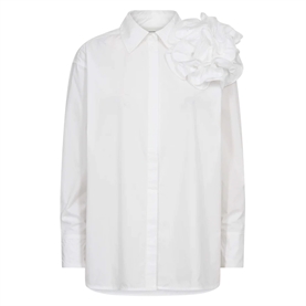 Copenhagen Muse CMPOPLIN Skjorte, Bright White 